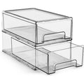 2 Pack Medium Refrigerator Storage Drawers