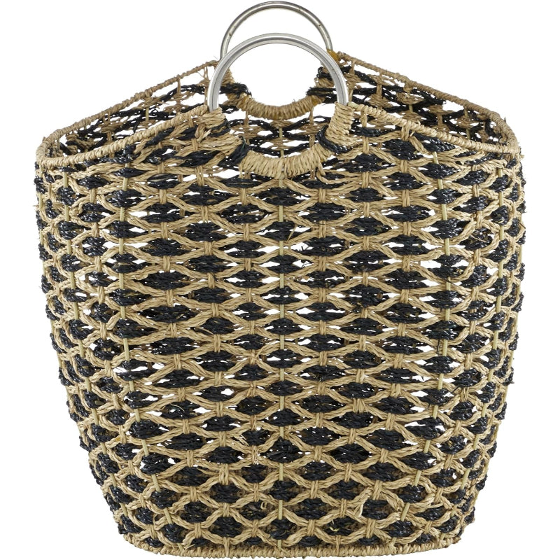 79 Brown Seagrass Storage Basket