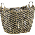 79 Brown Seagrass Storage Basket