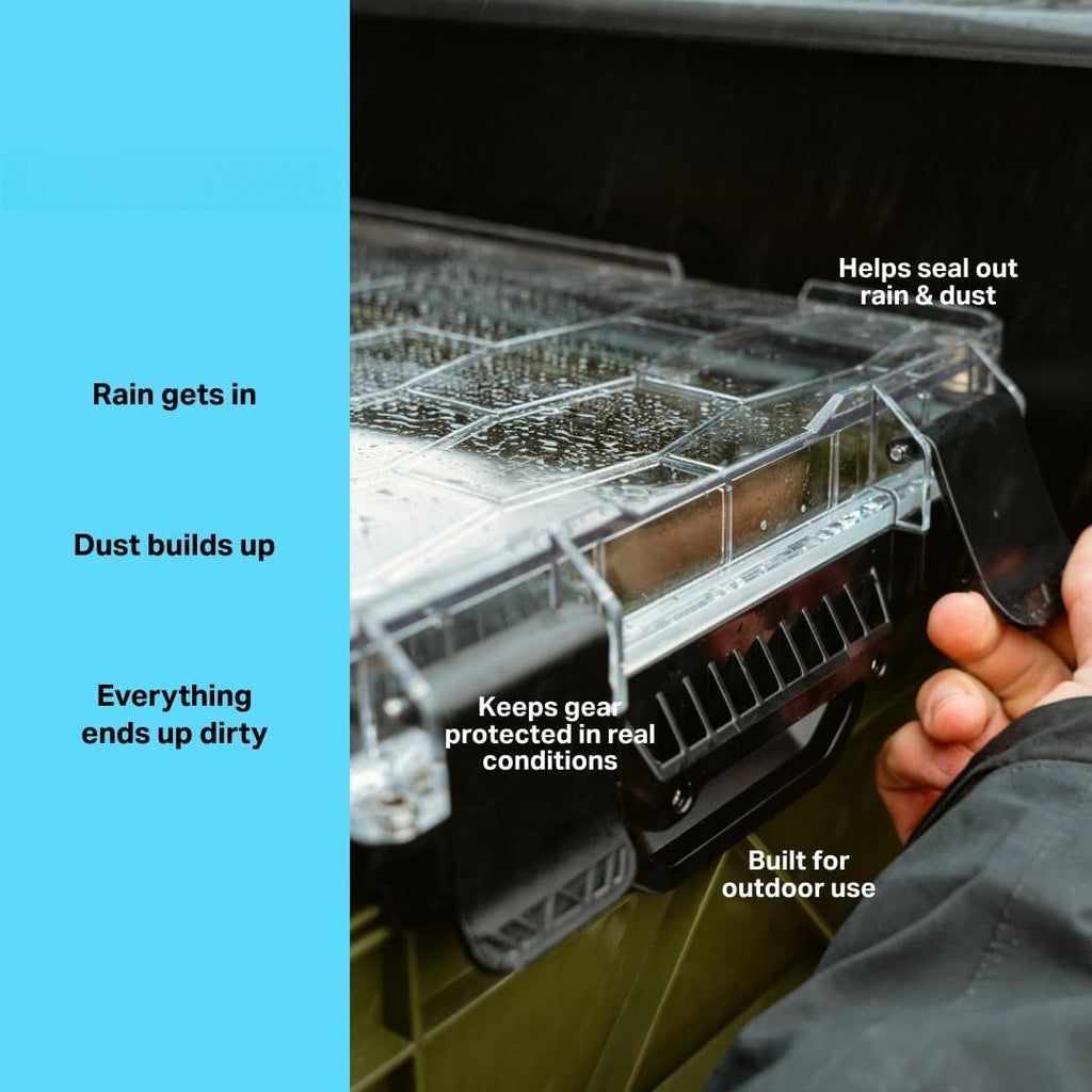 Full Size Clear Stackable Storage Bin
