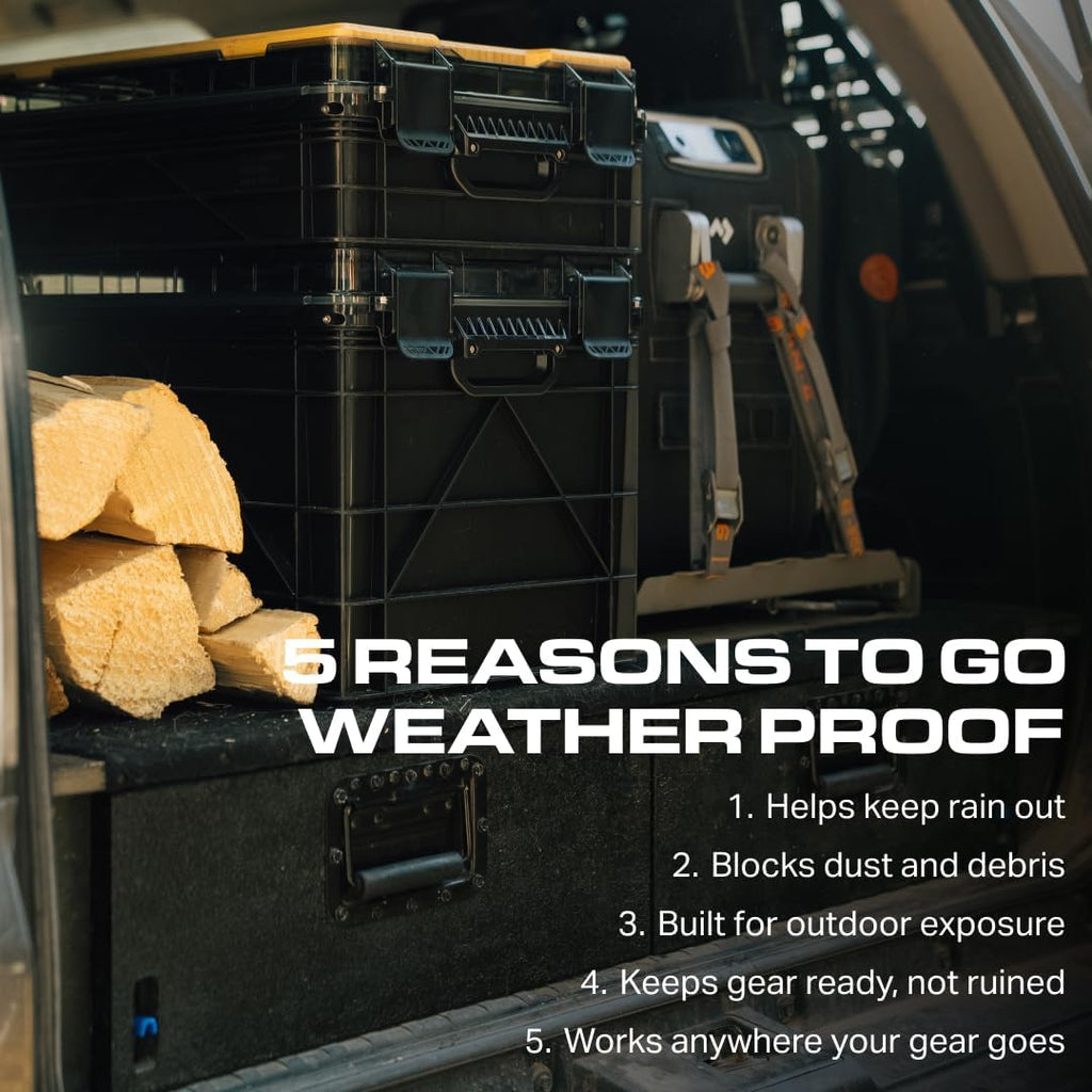 Full Size Clear Stackable Storage Bin