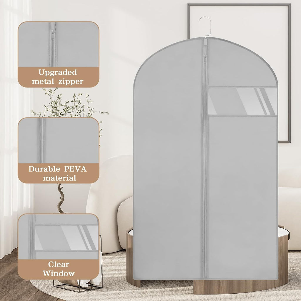 20 Pack Gray 40-inch Garment Bags