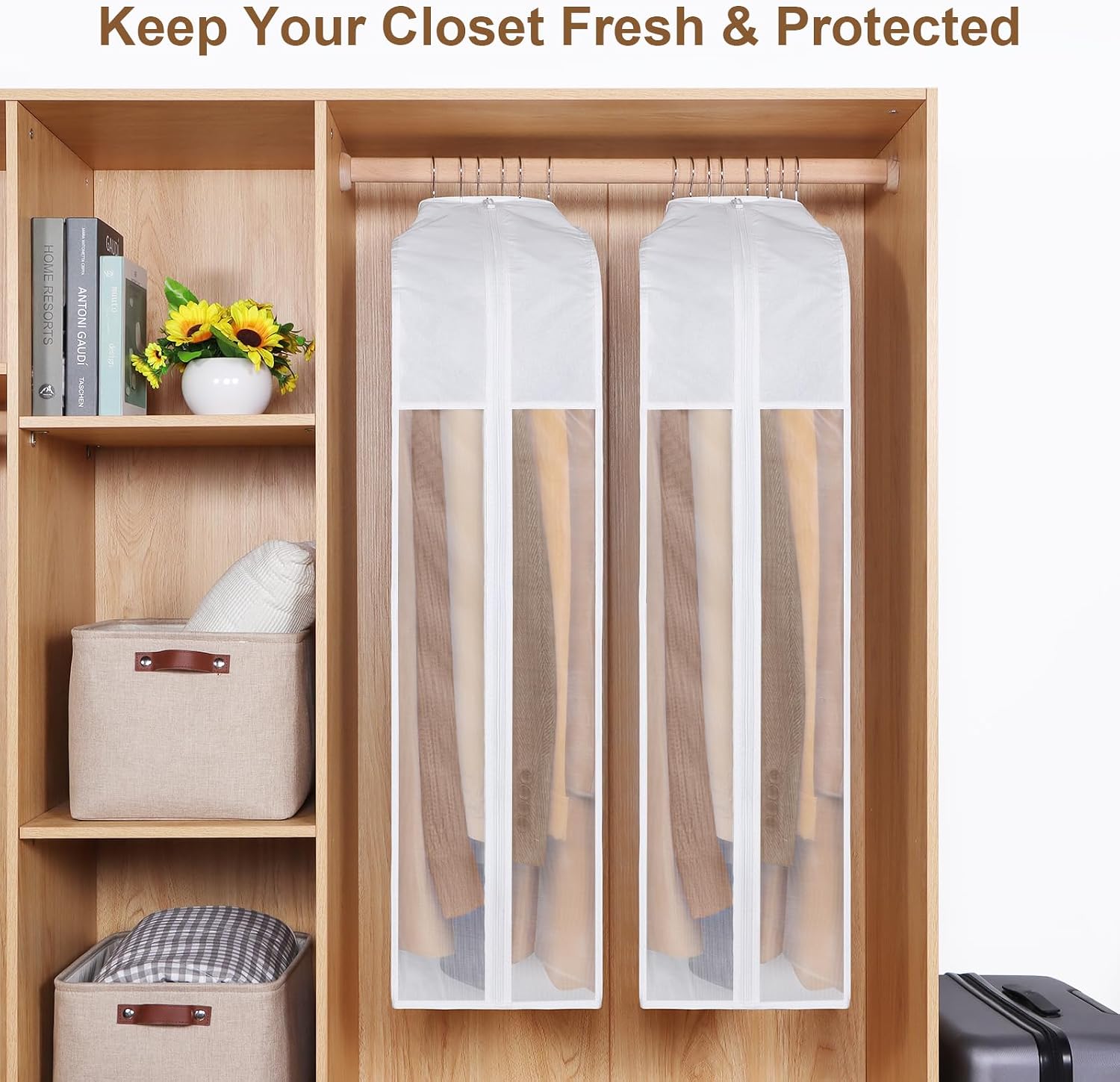 43 Inch Premium Cotton Garment Bag
