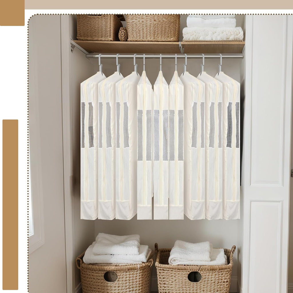 3 Pcs Cotton Garment Bags