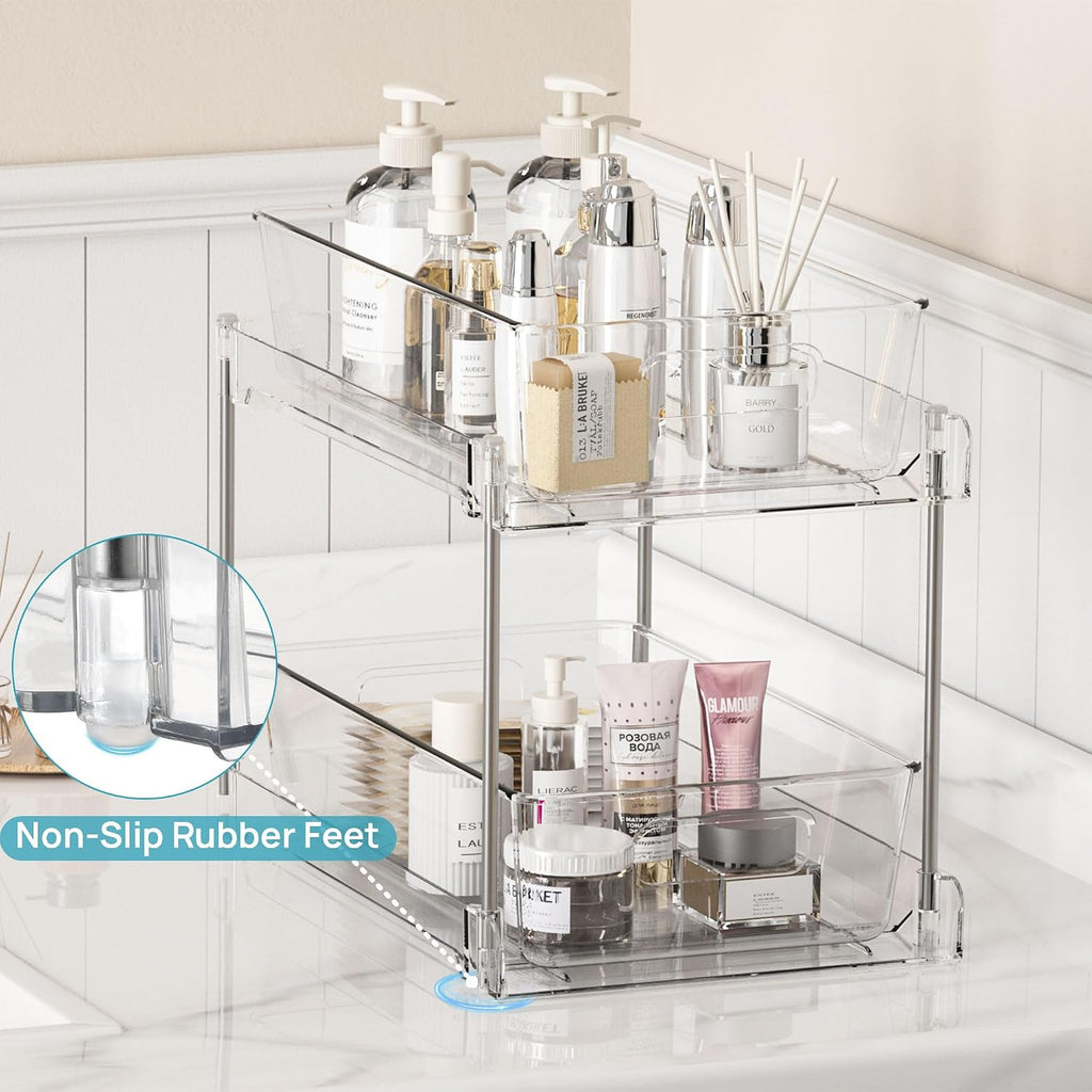 2 Pack Under Sink Organizer