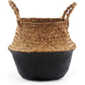 Black Seagrass Belly Basket