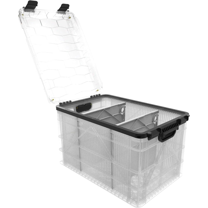 Full Size Clear Stackable Storage Bin