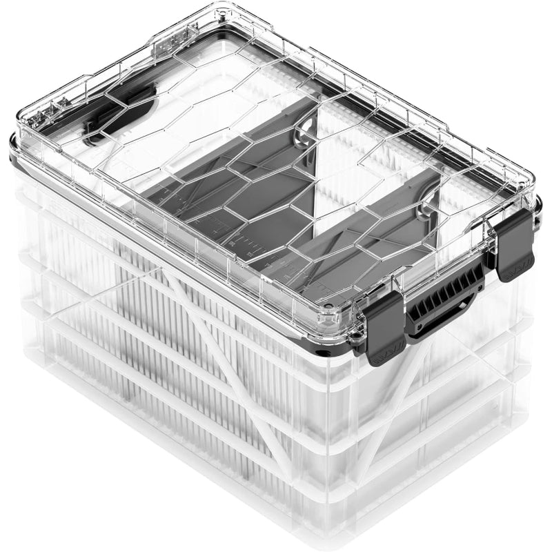 Full Size Clear Stackable Storage Bin